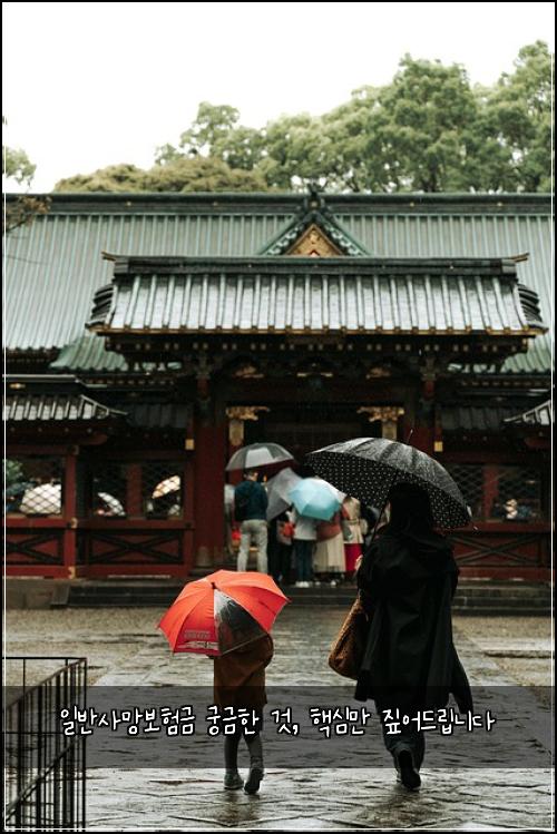  일반사망보험금 궁금한 것, 핵심만 짚어드립니다