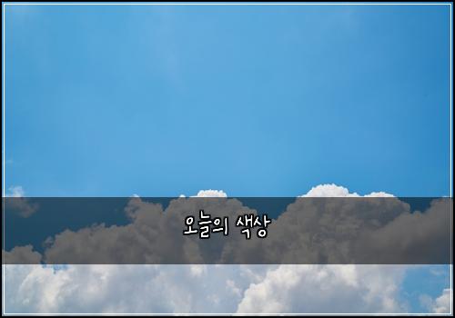 오늘의 색상