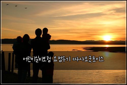 어린이실비보험 요점두기  따사모굿초이스