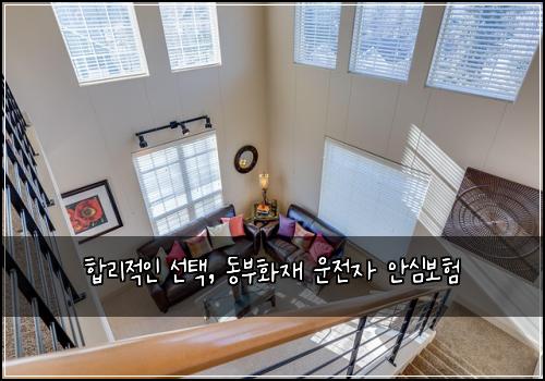  합리적인 선택, 동부화재 운전자 안심보험