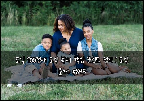 토익 900점대 토익 독해 핵심 포인트 정리 : 토익 문제 #845