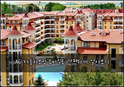  A6 자동차보험 모바일로 간편하게 알아보기