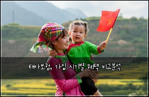 태아보험, 가입 시기별 혜택 비교분석