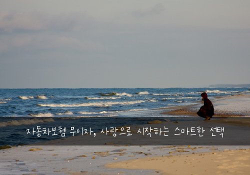 자동차보험 무이자, 사랑으로 시작하는 스마트한 선택