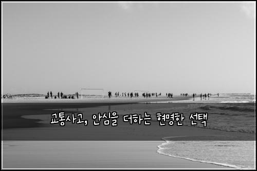 교통사고, 안심을 더하는 현명한 선택