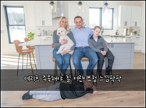 메리츠 주목해야 될 어린이보험 느낌팍팍 