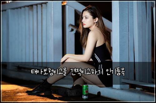 태아보험비교몰 견적비교하기 인기품목