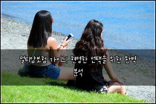 멀티암보험 가이드: 현명한 선택을 위한 완벽 분석