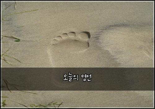 오늘의 명언