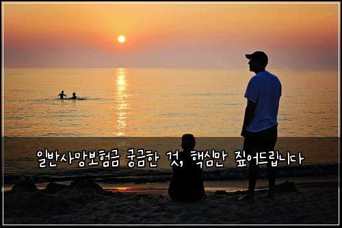  일반사망보험금 궁금한 것, 핵심만 짚어드립니다