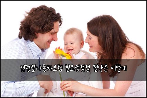 연령별자동차보험 필요성점검  절약은 이렇게