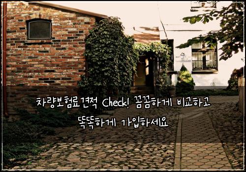 차량보험료견적 Check! 꼼꼼하게 비교하고 똑똑하게 가입하세요