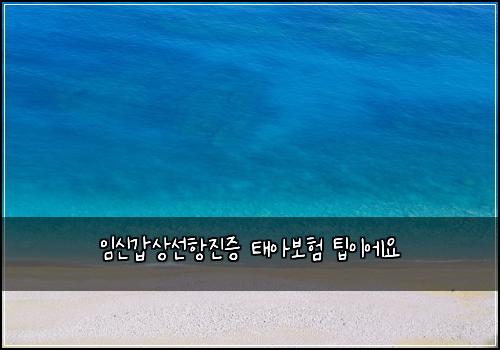์์ ๊ฐ์์ ํญ์ง์ฆ ํ์๋ณดํ ํ์ด์์