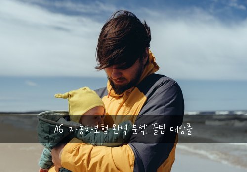 A6 자동차보험 완벽 분석: 꿀팁 대방출