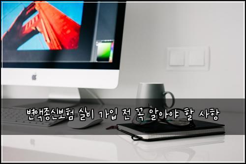 변액종신보험 실비 가입 전 꼭 알아야 할 사항
