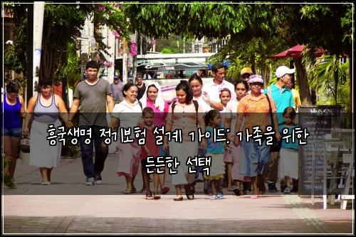 흥국생명 정기보험 설계 가이드: 가족을 위한 든든한 선택