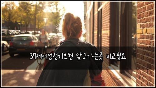 37세여성정기보험 알고가는곳  비교필요