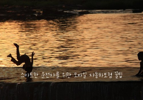  스마트한 운전자를 위한 모바일 자동차보험 꿀팁