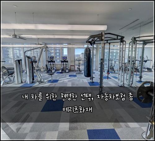  내 차를 위한 현명한 선택, 자동차보험 좀 메리츠화재