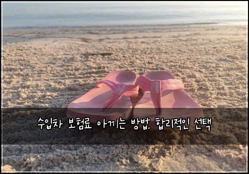 수입차 보험료 아끼는 방법: 합리적인 선택