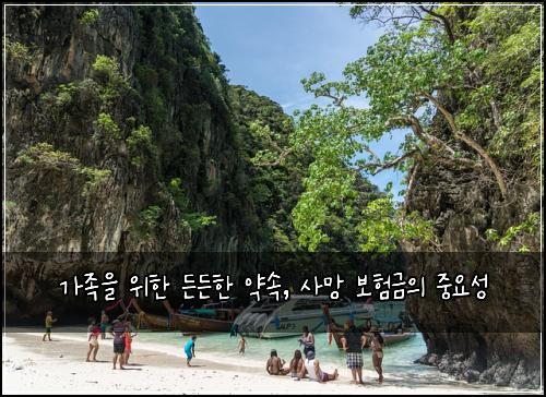  가족을 위한 든든한 약속, 사망 보험금의 중요성