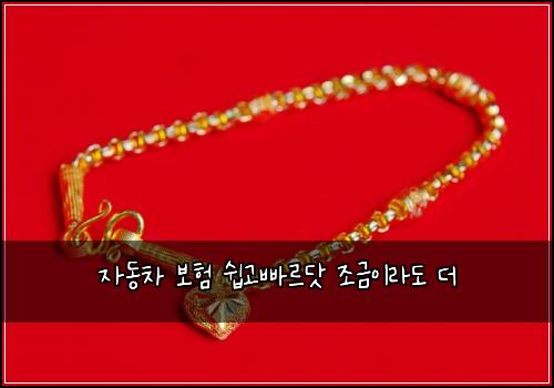 ์๋์ฐจ ๋ณดํ ์ฝ๊ณ ๋น ๋ฅด๋ท ์กฐ๊ธ์ด๋ผ๋ ๋