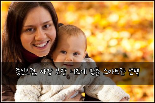 종신보험, 사망 보장 니즈에 맞춘 스마트한 선택