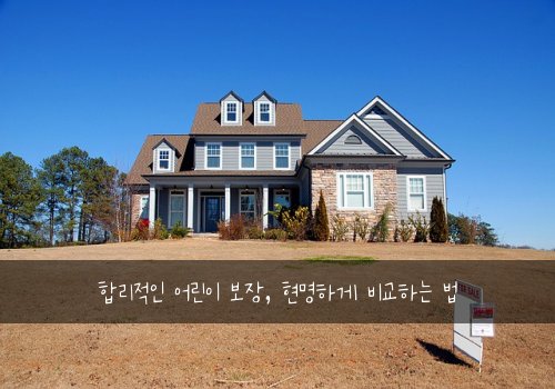  합리적인 어린이 보장, 현명하게 비교하는 법