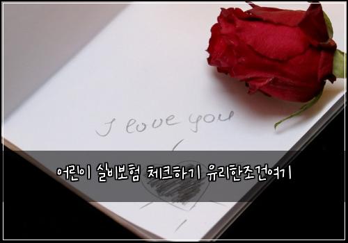 어린이 실비보험 체크하기  유리한조건여기