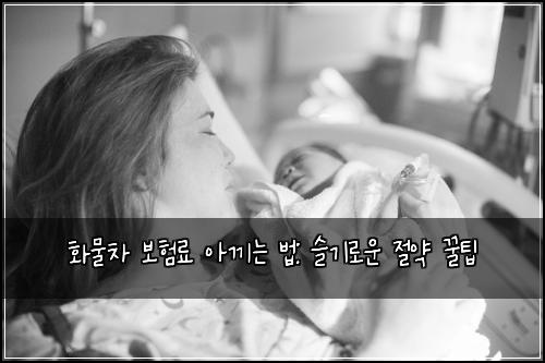 화물차 보험료 아끼는 법: 슬기로운 절약 꿀팁
