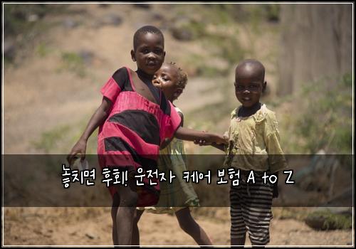  놓치면 후회! 운전자 케어 보험 A to Z