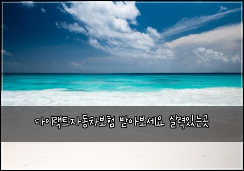 ๋ค์ด๋ํธ์๋์ฐจ๋ณดํ ๋ฐ์๋ณด์ธ์ ์ค๋ ฅ์๋๊ณณ