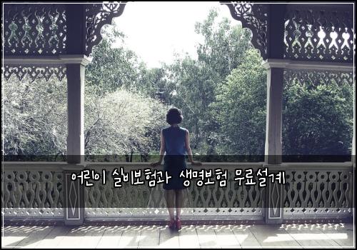 어린이 실비보험과 생명보험 무료설계