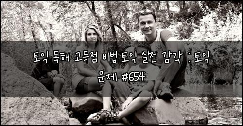토익 독해 고득점 비법 토익 실전 감각 : 토익 문제 #654