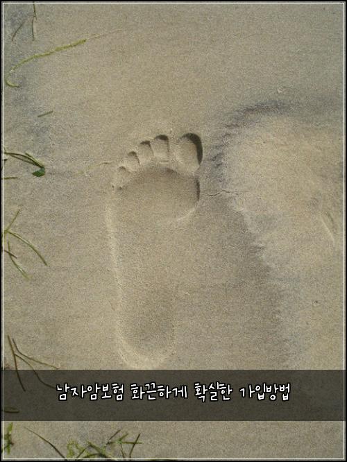 남자암보험 화끈하게  확실한 가입방법