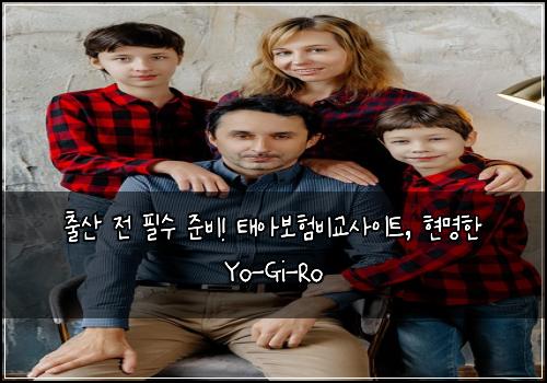 출산 전 필수 준비! 태아보험비교사이트, 현명한 Yo-Gi-Ro