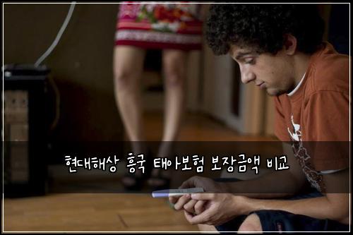 현대해상 흥국 태아보험 보장금액  비교