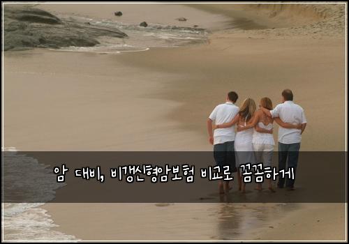 암 대비, 비갱신형암보험 비교로 꼼꼼하게