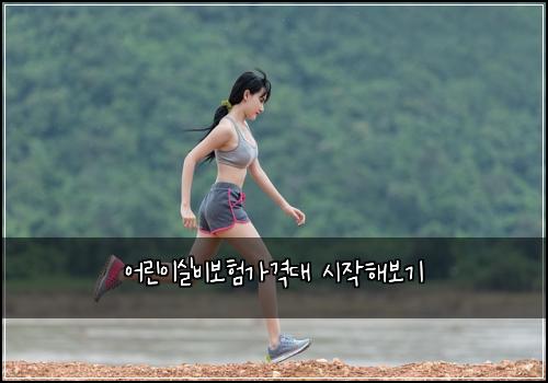 어린이실비보험가격대 시작해보기