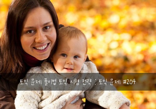 토익 문제 풀이법 토익 시험 전략 : 토익 문제 #204