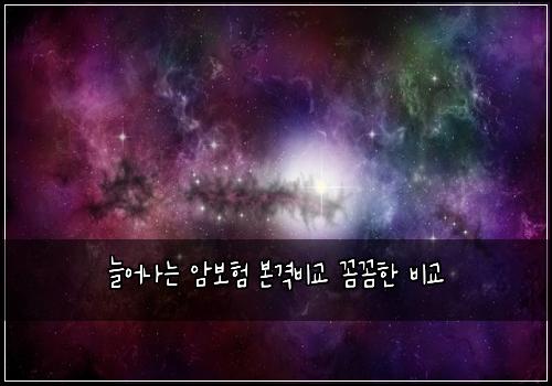 ๋์ด๋๋ ์๋ณดํ ๋ณธ๊ฒฉ๋น๊ต ๊ผผ๊ผผํ ๋น๊ต