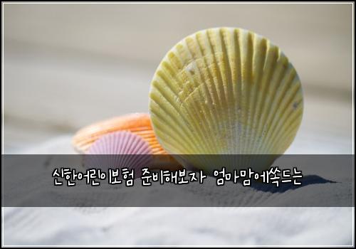 ์ ํ์ด๋ฆฐ์ด๋ณดํ ์ค๋นํด๋ณด์ ์๋ง๋ง์์๋๋
