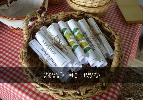 [감동영상]아빠는 거짓말쟁이